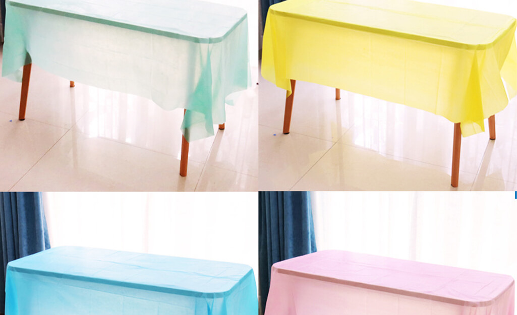 disposable party table covers